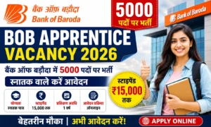 BOB Apprentice Vacancy 2026