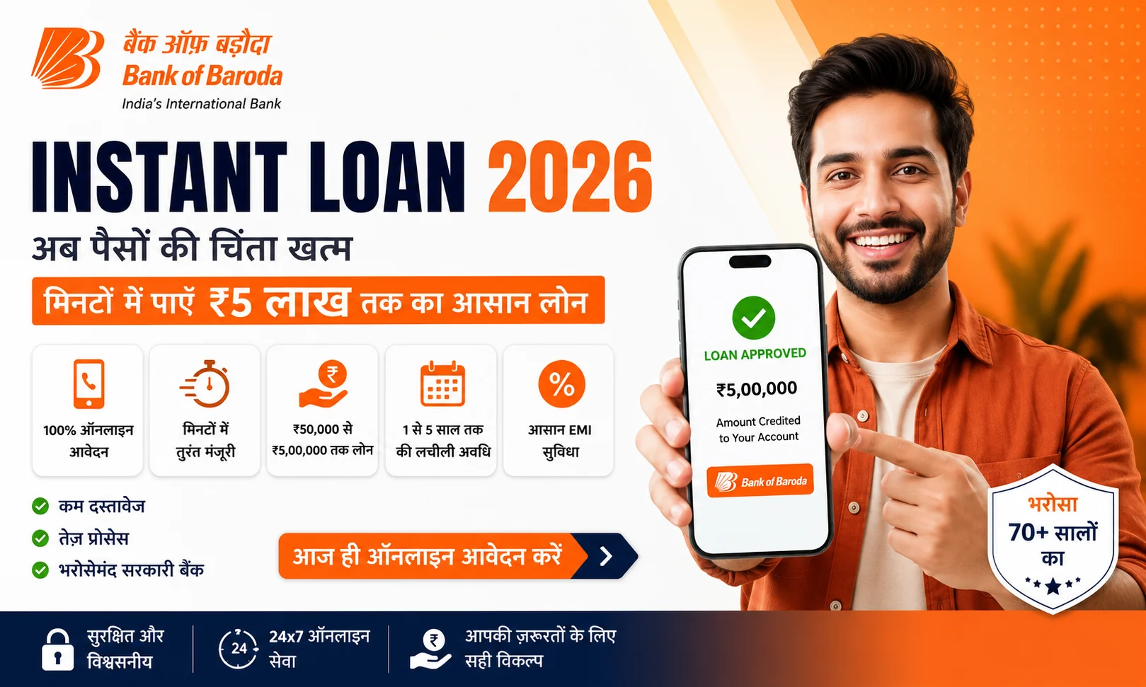 Bank of Baroda Instant Loan 2026