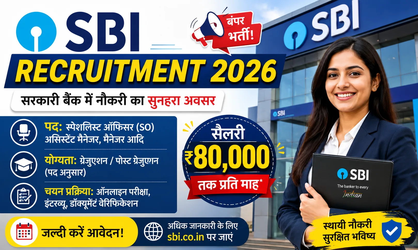 SBI Recruitment 2026